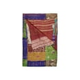 thumbnail image 1 of KANTHA SILK THROW BLANKET 50"X70", 1 of 1