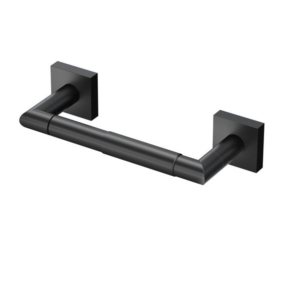 Gatco 5633Bmx Glam Too Standard Portarrollos De Papel Higiénico Negro Mate