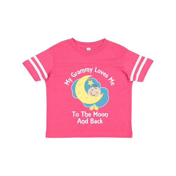 Inktastic Grammy Loves Me Moon and Back Boys or Girls Toddler T-Shirt