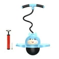 thumbnail image 1 of Pelota Pogo con mango, pelota que rebota, palo Pogo para saltar para niños, asistente de entrenamiento corporal, capacidad de equilibrio para ejercici Conejo Azul, 1 of 9