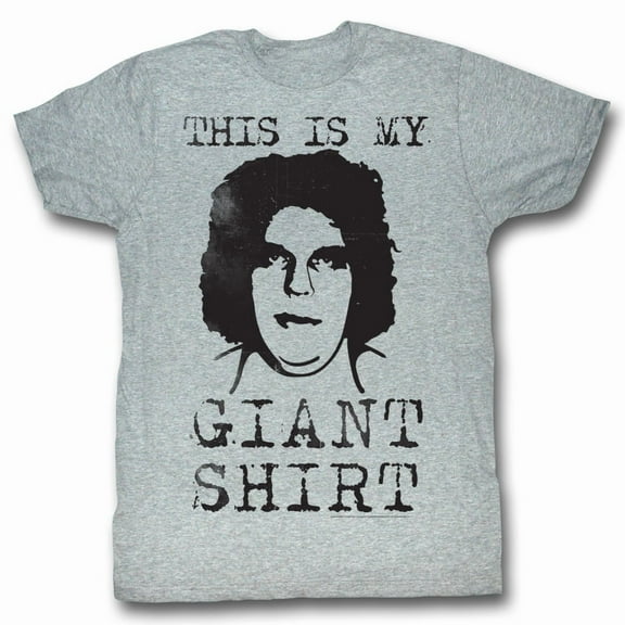 Andre The Giant Giant Shirt Gray T-Shirt
