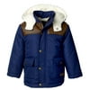 Wippette Baby Toddler Boy Sueded Microfiber Sherpa Lined Anorak Jacket
