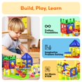 thumbnail image 4 of Azulejos magnéticos de Building Block Playground PicassoTiles PTQ30, 4 of 7