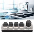 thumbnail image 1 of Clavier USB Mini 4 Touches, Interrupteur Bleu Clavier PC Programmable avec Bouton pour Ordinateur, 1 of 8