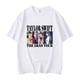 thumbnail image 2 of Nuevas camisetas de manga corta 100 % algodón con estampado de Taylor para hombres y mujeres, 2 of 5
