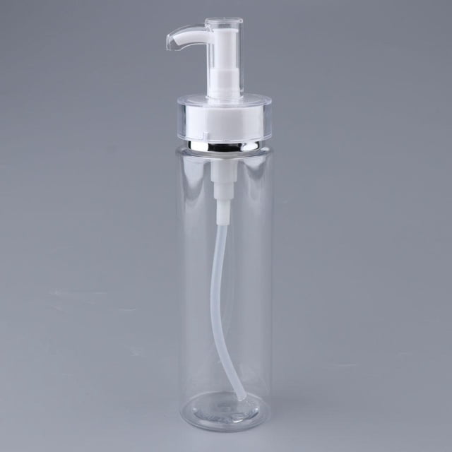 Botella recargable vacía Loción Dispensador de bomba de suero Recipiente para humectantes, sueros y aceites esenciales 200ml