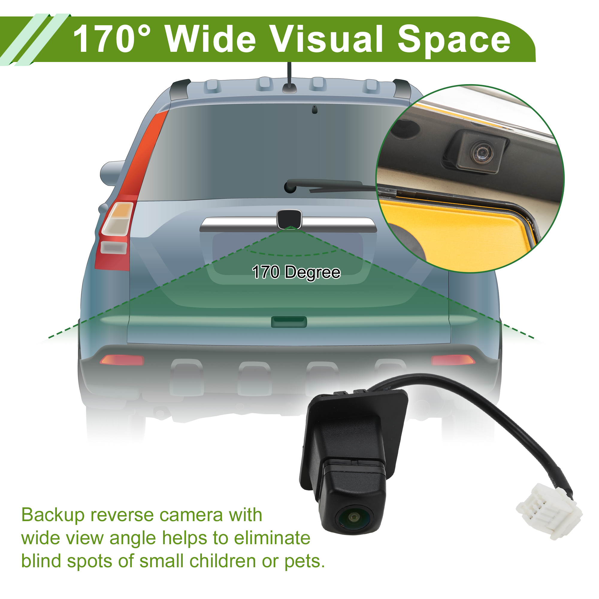 Unique Bargains Car Park Assist Camera for Subaru Crosstrek 2018-2023 No.86267FL000