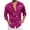 Pink, variant on Bainana Long Sleeve Shirt For Men Sequin Print Button Up Lapel Collar Tops Fashion Casual Men's Mardi Gras Festival T-Shirts Pink Size L