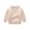Beige, variant on GYRATEDREAM Toddler Boys Girls Crewneck Sweaters Kids Fall Long Sleeve Cute knit Pullover Shirts Tops for 1-9Y Blue