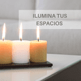 thumbnail image 4 of VELAS DECORATIVAS de Parafina y Cera de Abeja Sin Fragancia - 12 piezas YMA HOME  Velas Decorativas / Parafina y Cera de Abeja / Sin Fragancia / Color Blanco, 4 of 4
