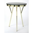 thumbnail image 4 of Beaumont Lane Metropolitan Living Marble and Brass Accent Table in Green, 4 of 6