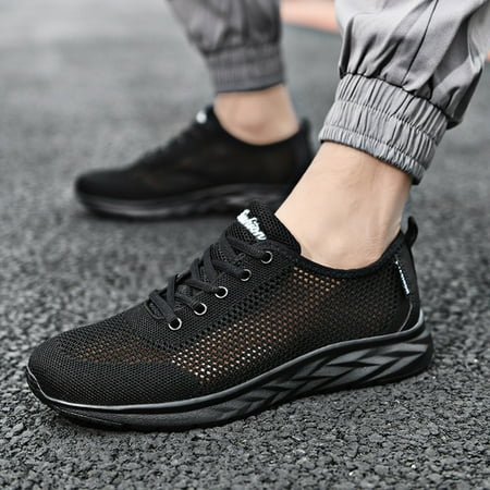 

Vedolay Summer Sneakers for Men Shoes for Men Business Flatform Fashion Flats Sneakers Black 9