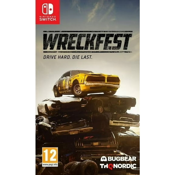 Wreckfest CIB, Nintendo Switch