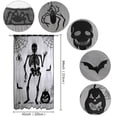 thumbnail image 5 of Kiplyki Halloween Funny Skull Door Curtain Halloween Door Curtain Decoration, 5 of 8
