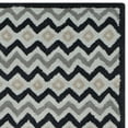 thumbnail image 2 of Transitional Rug - Isaac Mizrahi Wool Pile -Grey/Black-Color:Grey/Black,Design:Transitional,Shape:Large Rectangle,Size:10'L x 8'W, 2 of 5