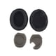 thumbnail image 4 of Injueey Almohadillas para auriculares Cojín Cancelación de ruido Negro Marrón Juego Estilo simple Reemplazo para auriculares WH-1000XM4 Negro Relojes inteligentes Negro, 4 of 6