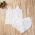 thumbnail image 2 of ZAXARRA Women 2PCS Lingerie Loose Sling Top Short Elastic Band Pants Set, 2 of 6