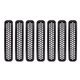 thumbnail image 1 of Honeycomb Mesh Front Inserts Kit for 1997-2006 Wrangler TJ & - (7PCS), 1 of 5