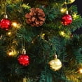 thumbnail image 4 of vidaXL Artificial Christmas Tree with Baubles and LEDs Green 70.9", 321500, 4 of 5