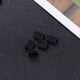 thumbnail image 5 of PTOOTP 10 pares de fundas protectoras antipolvo para puerto USB tipo C de silicona (negro), 5 of 7