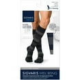 thumbnail image 6 of Sigvaris Well Being 183 Men's Microfiber Shades 15-20 Knee High Compression Socks Royal Blue Argyle C, 6 of 6