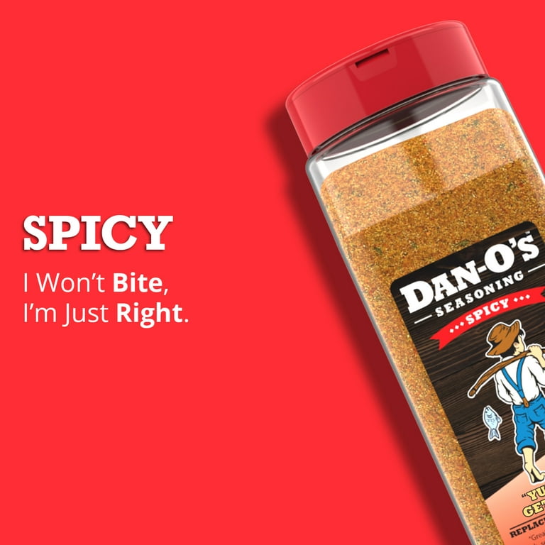  Dan-O's Seasoning Small 2 Bottle Combo, Original & Spicy