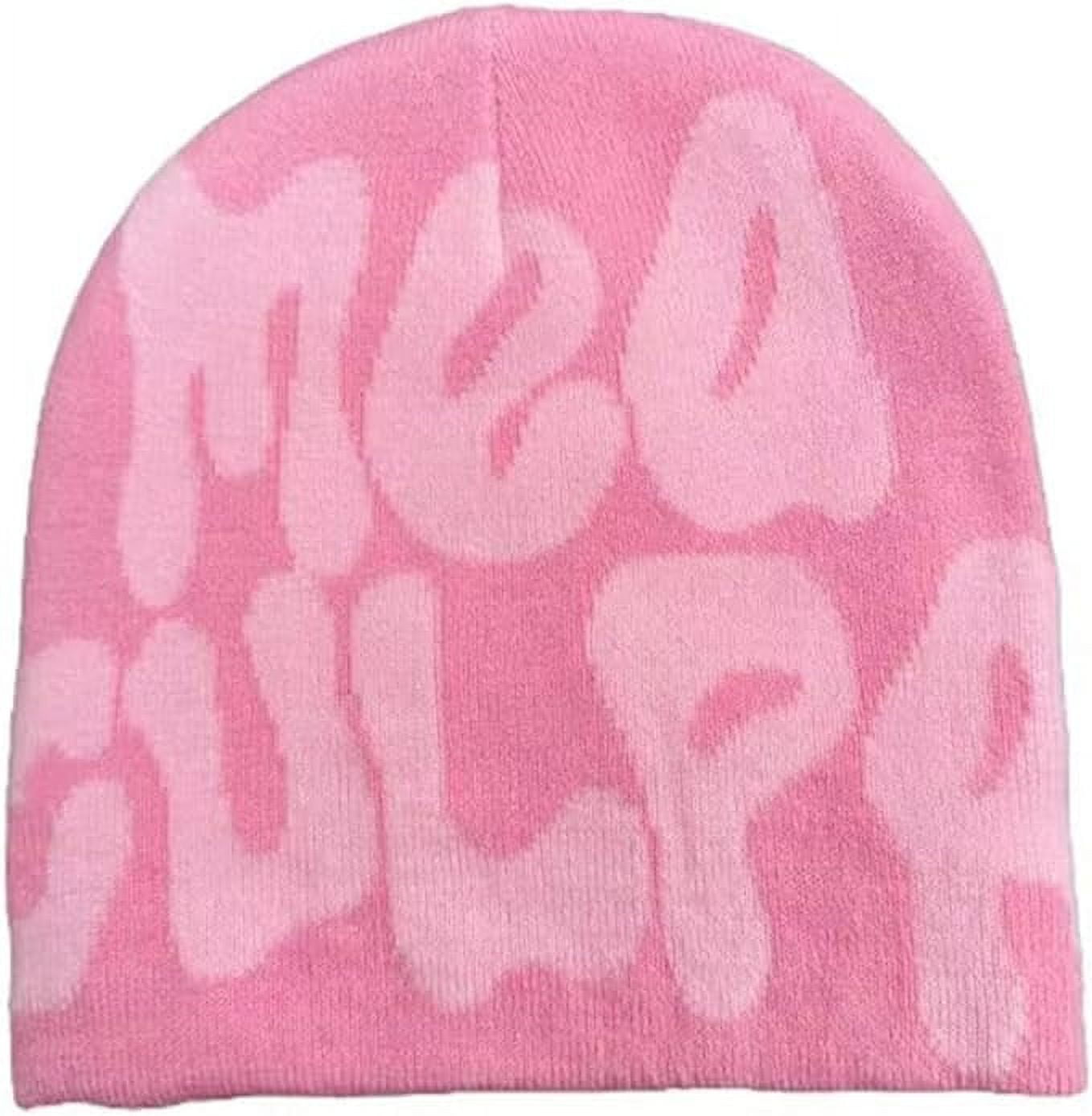 5 Beanie Hat Slouchy Knitted Beanies Y2k Accessories Skull Caps Mea Culpa Graphic Bonnet Beanie