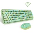 thumbnail image 1 of CHOK Wireless Keyboard and Mouse Combo  Sweet Cute Style  2.4GHz USB Ergonomic Keyboard  Compact Mouse for Computer  Laptop  PC Desktops  Mac, 1 of 7