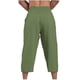 thumbnail image 4 of Puntoco Pantalones casuales largos para hombre Pantalones casuales de moda para hombre de color sólido con bolsillos y cuerda elástica Pantalones deportivos de fitness, 4 of 5