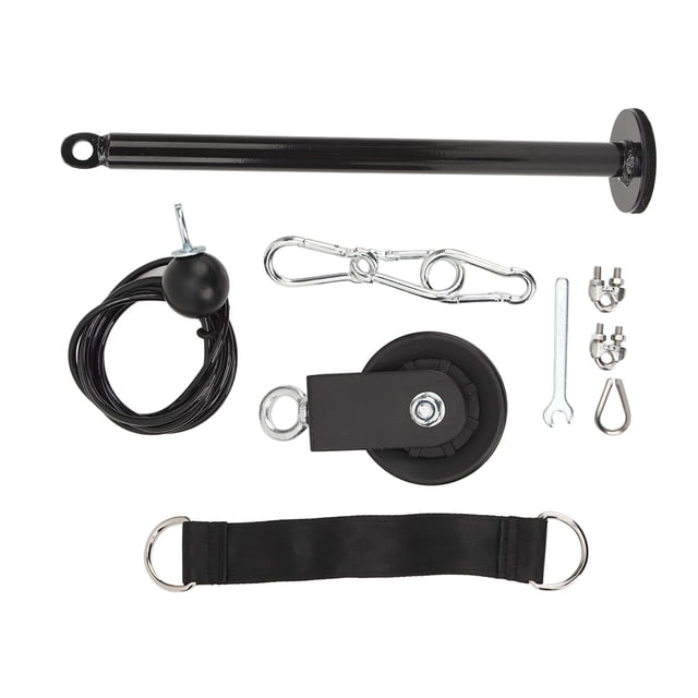 Sistema de polea de entrenamiento sistema de polea de cable seguro gimnasio rotación de 360 grados para el hogar ANGGREK Otros