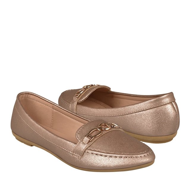 ZAPATOS CASUALES PARA DAMA FUROR 15770 ORO ROSADO