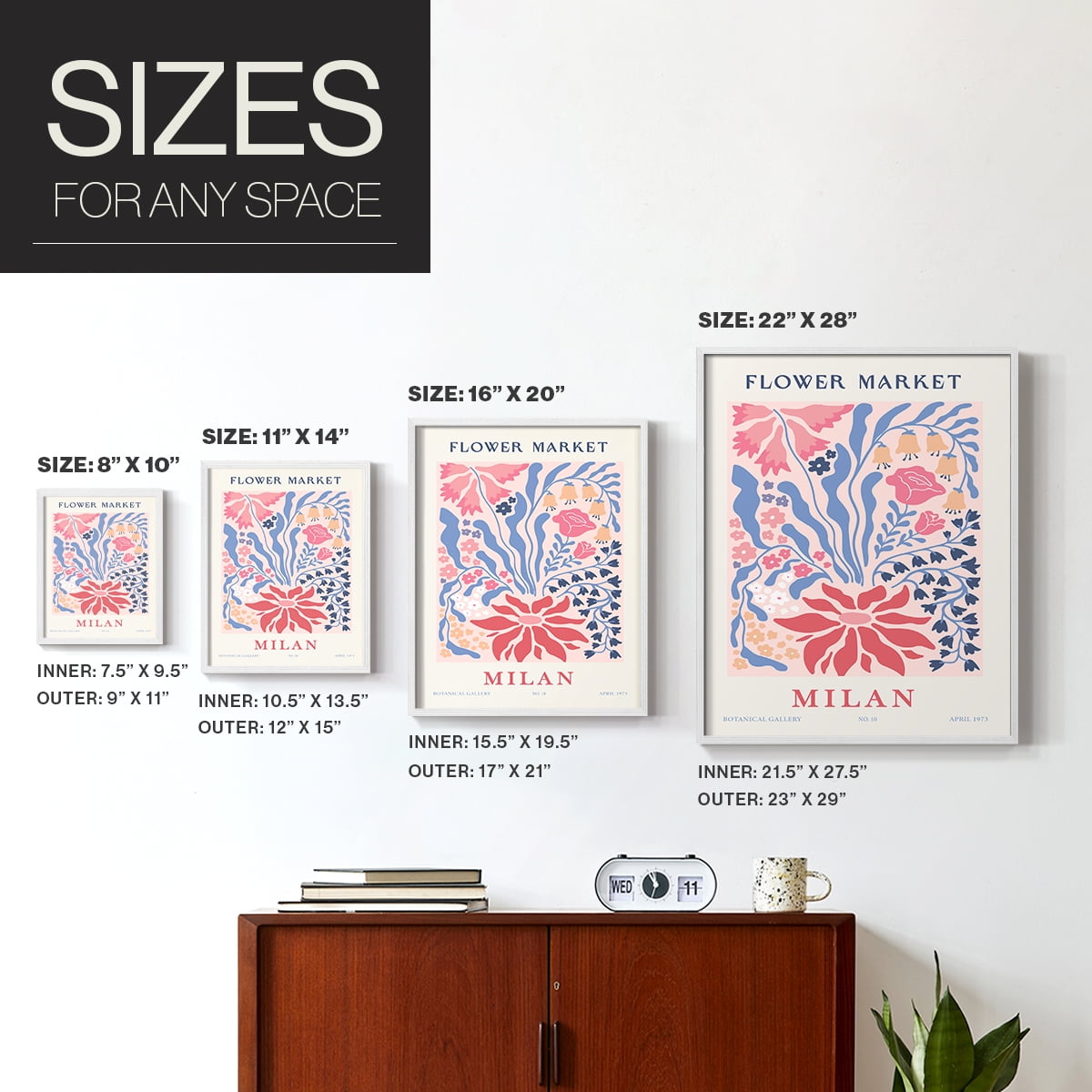 Matisse I Framed Print - Solid Wood in Single Picture Frame Solid Wood 2 Framed Print