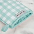 thumbnail image 4 of KITCHENAID Gingham Mini Oven Mitt 2-Pack Set, Mineral Water, 5.5"x8", 4 of 5