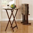 thumbnail image 2 of Pemberly Row Faux Marble Set in Brown, 2 of 13