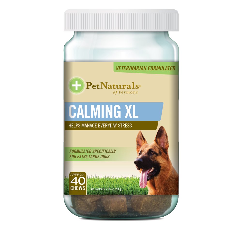 Pet Naturals of Vermont Calming XL for Dogs 75lbs and up, Behavior
