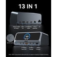 thumbnail image 3 of Estación de acoplamiento MOKin 13 en 1 USB C 160 W Dual HDMI, 3 of 8