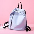 thumbnail image 2 of Bolsa de gimnasio sencilla, ligera, impermeable, para viajes de ocio, mochila para natación y ocio, separada de la humedad y los artículos secos, 2 of 6
