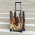 thumbnail image 6 of Pofeuu Horses running Print Luggage Suitcase Cover Protector Luggage Washable Covers Aesthetic for 18/24/28/32 inch Luggage（No luggage included）-X-Large, 6 of 7