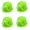 Green, variant on Namzi 4pcs Christmas Faux Fur Ribbon Trim Fabric Roll for Christmas Tree Decor or Wreath Bows Craft 59*1.96inch(Yellow)
