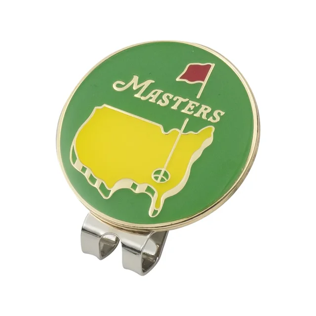 1Pcs Golf Hat Clip Magnetic Cap Clips w Magnet Mark Ball Position Removable Metal Various Styles Marker Drop Ship Greens