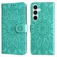thumbnail image 1 of Funda tipo cartera GANGXUN para Samsung Galaxy A35 , diseño girasol, cuero PU, soporte, cierre magnético, tarjetero, 1 of 5