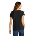 thumbnail image 2 of District Women's The Concert Tee V-Neck DT5002, 2 of 3