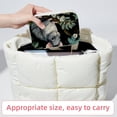 thumbnail image 6 of Totoro Velvet Portable Earring Holder with Removable Compartment - Gift-Worthy Jewelry Stand and Travel Organizer with Necklace Holder, 6 of 7