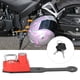 thumbnail image 5 of Cerradura antirrobo para casco de motocicleta, lado izquierdo, compatible con CBR400R CBR500R CB500F (rojo), 5 of 8