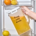 thumbnail image 6 of Fridge Door Water Jug | Clear Pitcher | BPA Free Plastic Pitcher with Lid | 2L Pitcher with Lid for Water, Juice, Tea & More Beverages, 6 of 6