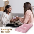 thumbnail image 2 of Manta Gilt Glimmer Mom Gifts, 127 x 152 cm, franela rosa, 2 of 7