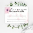 thumbnail image 2 of Koyal Wholesale Share a Memory Cards, Watercolor Pink Flower Cards for Wedding, Life Memories, 4" x 6", 52-Pk, 2 of 5