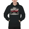 thumbnail image 2 of All American Pickup Truck Glory Men's Hoodie, 2 of 3