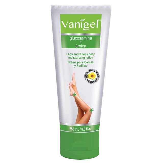 Vanigel Glucosamina y Arnica 250 Ml Vanigel Bío Crema para piernas y rodillas