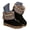 Black, variant on Women's Platform Winter Boots Fashion Plush Suede Mid Calf Snow Ankle Booties for Women